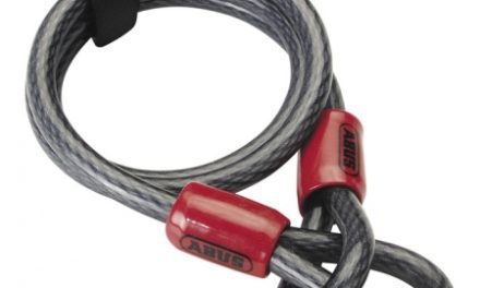 Wire Abus Cobra 12 med et øje i hver ende 120 cm lang