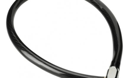 Wirelås Abus 650 65 cm Sort