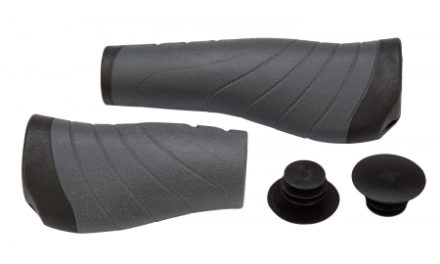 XLC håndtag sæt Ergonomisk sort/grå – 92mm og 135mm lange