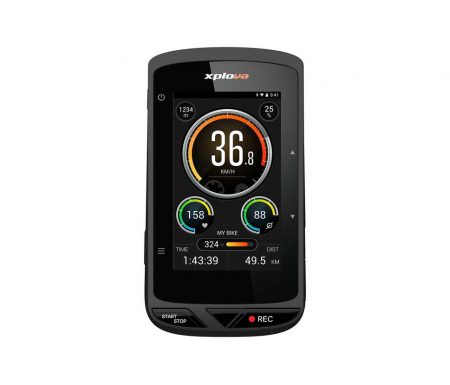 Xplova X5E – Cykelcomputer med GPS – 3" display