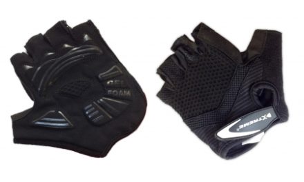 XTreme X-Basic – Cykelhandske med gel – Sort – Kort