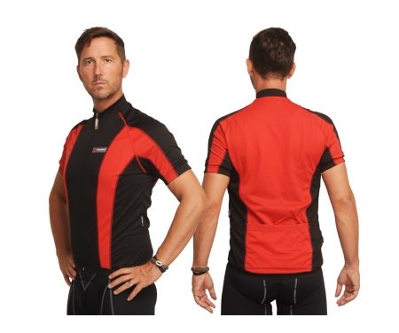 XTreme X-Jens – Cykeltrøje med korte ærmer – Rød/Sort