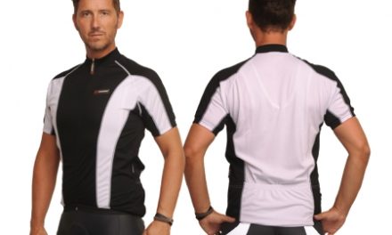 XTreme X-Jens – Cykeltrøje med korte ærmer – Sort/Hvid