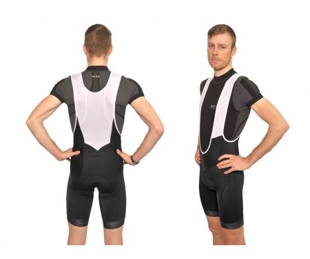 XTreme X-Mile – Bib shorts med pude – Sort