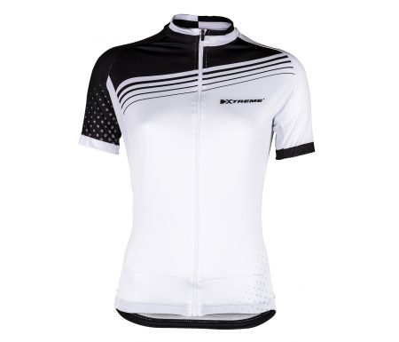 XTreme X-Rainbow – Cykeltrøje – Dame – Hvid/Sort