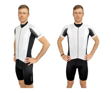 XTreme X-Rapid – Cykeltrøje med korte ærmer – Hvid