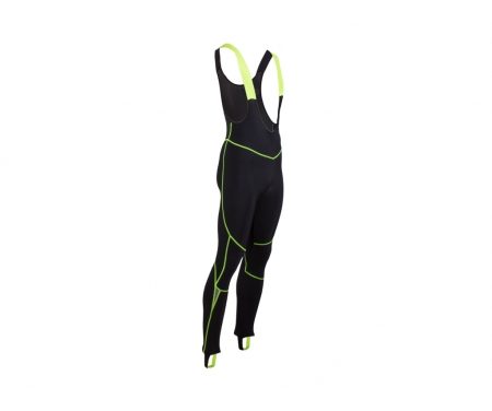 Xtreme X-Tourmalet – Vinter cykelbuks med seler – Sort