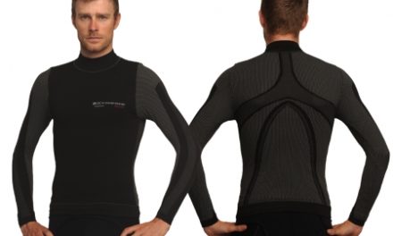 XTreme X-TS4 Windstop -Vindtæt svedundertrøje med lange ærmer – Sort