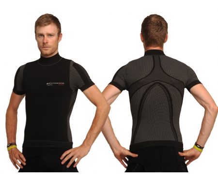 XTreme X-TS5 Windstop – Vindtæt svedundertrøje med korte ærmer – Sort