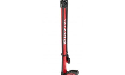 Zefal Profil Max FP30 fodpumpe rød 12 bar 180 psi – Passer til alle ventiler